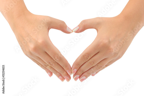 Foto: Heart made of hands Heart made of hands