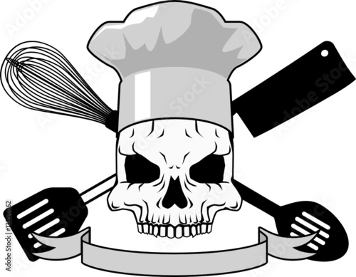 Death chef tattoo