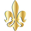 gold fleur de lys