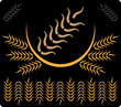 abstract background brown wheat 7