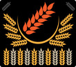 abstract background red wheat 1