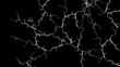 Breaking shape, stroke. Cracking. Alpha channel included.