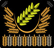 abstract background yellow wheat 2