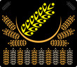 abstract background yellow wheat 6
