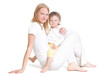 young mother and her baby
