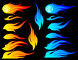 Flames Set