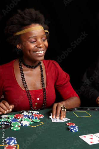 Photo: Card gambling Card gambling