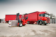 Photo: Truck Mounted Forklift Truck Mounted Forklift