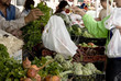 Photo: transaction at farmers market transaction at farmers market