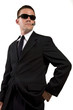 Secret Agent Reaches for Gun Secret Agent Reaches for Gun