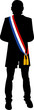 Silhouette de Maire Français