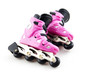 pink rollerscates isolated on a white background