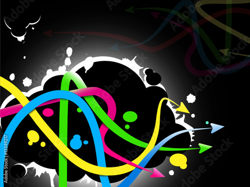 abstract graffiti wallpaper. Abstract graffiti background.