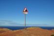 Schild am Meer Schild am Meer