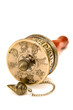 The manual prayer wheel of the Buddhist