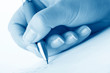 girl write