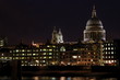 La Cathédrale Saint-Paul de nuit - City, Londres, Angleterre