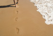 Spuren im Sand