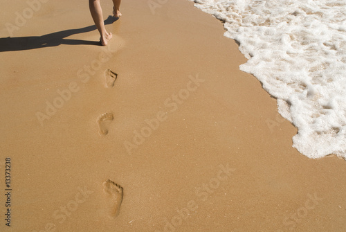 Spuren im Sand