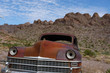 Foto: Verrosteter Oldtimer in der Wüste bei Las Vegas Verrosteter Oldtimer in der Wüste bei Las Vegas