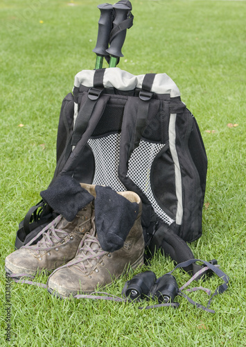 Photo: Hiking trip equipment Hiking trip equipment