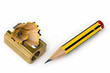 Bleistift mit Spitzer