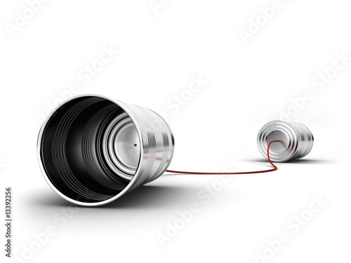 Illustration: Dosentelefon Dosentelefon