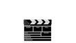 zufallende Filmklappe