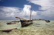 Dhow on shore