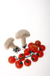 funghi e pomodori
