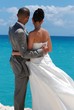 couple plage mariage