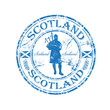 Scotland rubber stamp