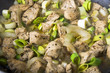 Chicken with leek