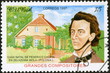 Cuba. Chopin. Timbre postal.