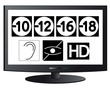 signalitique television