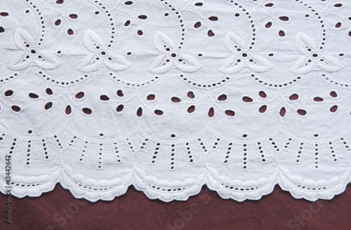 Photo: old decorative cutwork cloth old decorative cutwork cloth