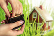 Invest in real estate concept. Invest in real estate concept.