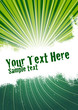 Green Burst Background Green Burst Background