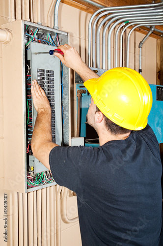 Photo: Industrial Electric Work Industrial Electric Work