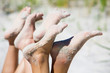 Bare feet