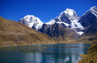Cordillera Huayhuash, Siula and Yerupaja Cordillera Huayhuash, Siula and Yerupaja