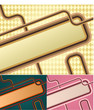 Retro banner. Vector image in vintage style