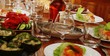 The served table