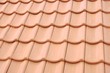 Texture, a roof covered by orange tiles