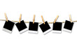 6 Vintage Film Blank Frames