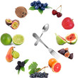 orologio di frutta