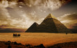 Quadro mystical pyramids