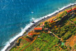 Houses at Cliff Carbo Girao, Madeira