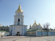 Outdoors of St Michael gold-domed monastery Outdoors of St Michael gold-domed monastery