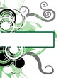 green flower
